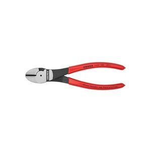 Kraftseitenschneider L.180mm pol.Form 0 Ku.-Überzug KNIPEX