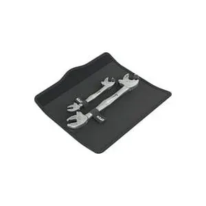 Wera 05020340001 6006 Joker 2 Set 1 Selbstjustierender Doppel-Maulschlüssel Schlüsselweite (Metrisch) 7 - 19 mm
