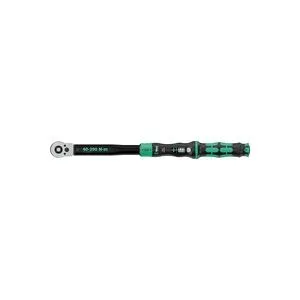 Wera Click-Torque Lock C 3 R/L 05075695001 Drehmomentschlüssel mit Durchsteckvierkant 1/2 (12.5 mm) 200 - 40 Nm