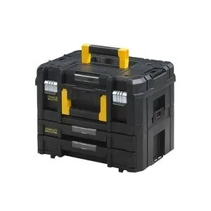 STANLEY Mobile Werkstatt FATMAX TSTAK außen 440x332x326mm FMST1-71981 Werkzeugkoffer unbestückt (L x B x H) 44 x 33 x 33