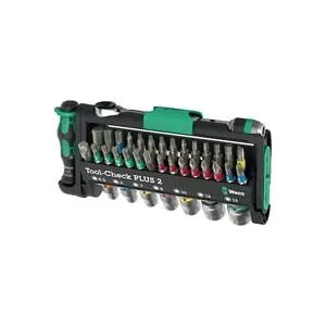 Wera Tool-Check PLUS 2 05049056001 Bit-Set 39teilig Kreuzschlitz Phillips, TORX, TORX BO, Schlitz, Innen-Sechskant,