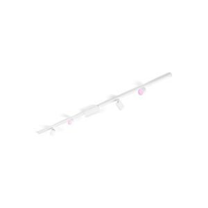 Deckenlampe Philips Hue Weiss Metall 221.5 cm - LED - Lichtfarbe: Extra warmweiss - Helles Neutralweiss - Deckenlampe- LED Energiesparlampe