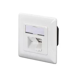Digitus CAT.6A Datenanschlussdose, Aufputz, geschirmt, 2x RJ-45 LSA
