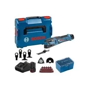 Bosch Professional Akku-Multifunktionstool GOP 12V-28 2x3,0Ah, LG L-BOXX 06018B5006 Akku-Multifunktionswerkzeug inkl. 2.