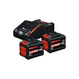 Bosch EXPERT Starter-Set 18V, 2x EXBA 18V-150 + Ladegerät EXAL18V-160