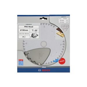 Bosch Accessories 2608644731 2608644731 Kreissägeblatt-Set 190 mm 3 St.