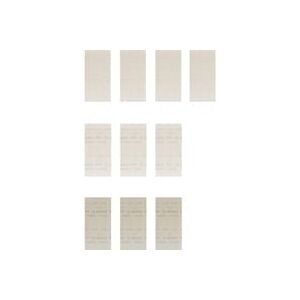 Bosch Expert M480 Netzstruktur-Schleifblatt-Set 115 x 230mm, K80 / 120 / 180