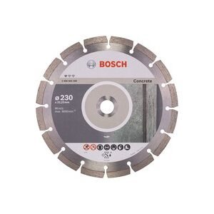 Bosch Accessories 2608602200 Standard for Concrete 230 x 22,23 Diamanttrennscheibe Durchmesser 230 mm Bohrungs-Ø 22.23