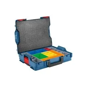 Bosch Professional L-BOXX 102 & Inset Boxen 12tlg. 1600A016NB Transportkoffer ABS Blau (L x B x H) 357 x 442 x 117 mm