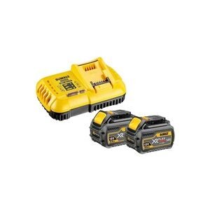 Dewalt XR FLEXVOLT Akku Starterkit DCB118T2, inkl. 2x Akku 54Volt 2Ah, Set