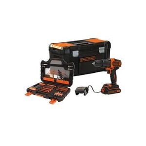 BLACK+DECKER Akku-Schlagbohrschrauber BDCHD18S1KA, 18Volt