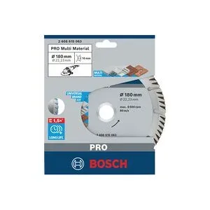 Bosch Accessories 2608615063 Standard for Universal Speed Diamanttrennscheibe Durchmesser 180 mm Bohrungs-Ø 22.23 mm 1