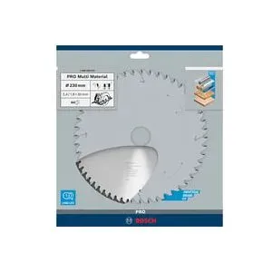 Bosch Accessories Multi Material 2608640513 Hartmetall Kreissägeblatt 230 x 30 x 2.4 mm Zähneanzahl: 64 1 St.