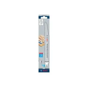 Bosch Accessories 2608657610 Säbelsägeblatt S 1110 VF Heavy for Wood and Metal, 5er-Pack Sägeblatt-Länge 225 mm 5 St.