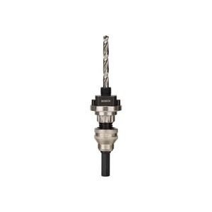 Bosch Accessories 6k-Universalaufnahmeschaft /LS SW9,52 f.14-210mm m.Zentrierb. 2609390589 Aufnahmeschaft für Lochsäge