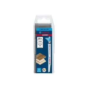 Bosch Accessories 2608900552 EXPERT ?Wood 2-side clean? T 308 B Stichsägeblatt, 25 Stück 25 St.