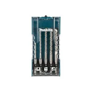 Makita Hammerbohrer-Set SDS-plus, 5-teilig, Bohrer-Satz