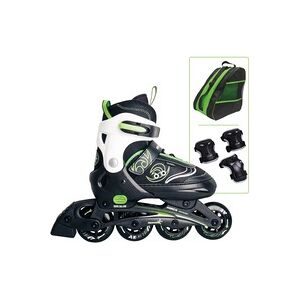 Muuwmi Verstellbare Kinderinliner Gr. 33-36, Inline-Skates