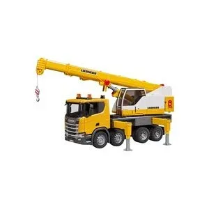 bruder Scania Super 560R Liebherr Kran-LKW Fertigmodell LKW Modell