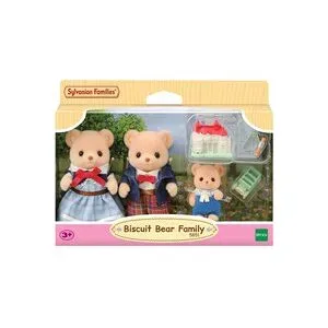 EPOCH Traumwiesen Sylvanian Families - Biscuit Bären Familie, Konstruktionsspielzeug