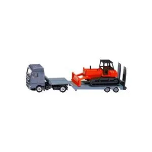 SIKU SUPER MAN Lkw mit Planierraupe, Modellfahrzeug