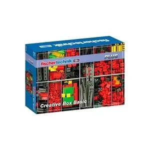 fischertechnik 554195 Creative Box Basic Bausätze, Experimente, Mechanik, Sachunterricht Experimentierkasten ab 7 Jahre