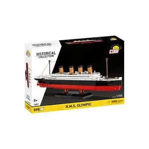 COBI Historical Collection 1687 - R.M.S. Olympic, Bausatz 1:700, 595 Klemmbausteine