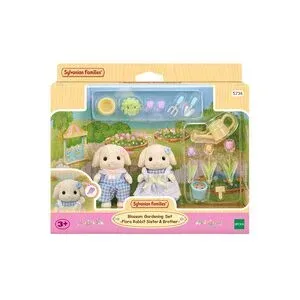 Sylvanian Families - Blumen- und Garten-Spielset mit Figuren, Multicolor