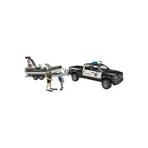 Bruder - RAM 2500 Polizei Pickup mit L + S Modul, Multicolor