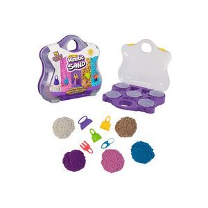 Spin Master Kinetic Sand - Farbspiel Koffer, Spielsand
