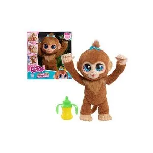Just Play furReal Peanut laufender Affe mit Bewegungs- und Soundfunktion, Kuscheltier