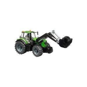 bruder Deutz Traktor 8280 TTV mit Frontlader Fertigmodell Landwirtschafts Modell