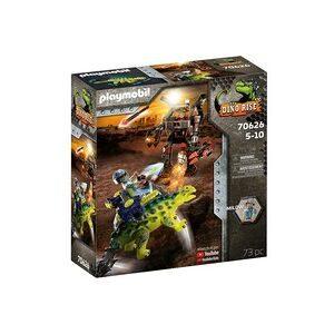 Playmobil - 70626 Saichania, Abwehr des Kampfläufers, Multicolor