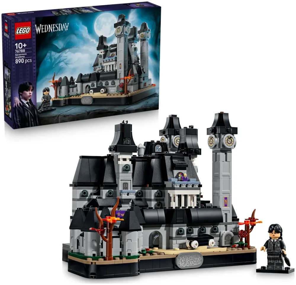 Lego 76788 Wednesday Nevermore Academy, Konstruktionsspielzeug