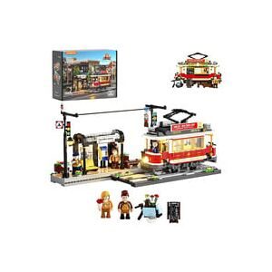 Lumibricks Historische Straßenbahn und Bahnhof, Konstruktionsspielzeug