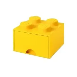 Room Copenhagen LEGO Brick Drawer 4 gelb, Aufbewahrungsbox