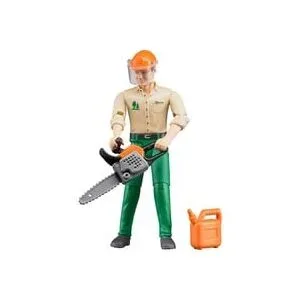 Bruder Forstarbeiter mit Zubehör, Spielfigur
