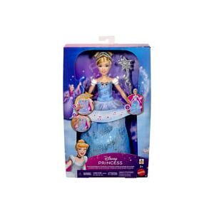 Mattel - Disney Prinzessin Feature Light Up Cinderella, Multicolor