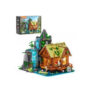 Lumibricks Wasserfallhütte, Konstruktionsspielzeug