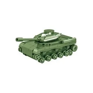 COBI Historical Collection 3098 - IS-2-Panzer, WWII, Maßstab 1:72, Bausatz, 130 Klemmbausteine