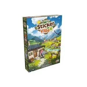 Asmodee Cozy Stickerville, Brettspiel