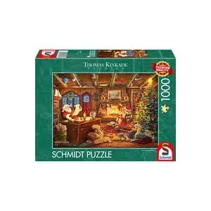 Schmidt Spiele Thomas Kinkade Studios: Santa prüft die Wunschliste, Puzzle