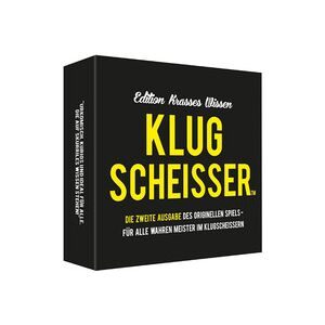 Pegasus - Klugscheisser Black Edition, Kartenspiel