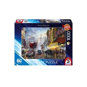 Thomas Kinkade Studios: DC - Batman, Superman and Wonder Woman ? The Trinity, Puzzle