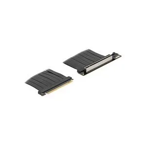 Delock Riser Karte PCI E 5.0 x16>x16 Slot 90° mit Kabel 30cm, Riser Card