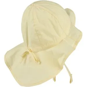 Sterntaler Sonnenhut mit Nacken- und UV-Schutz gelb unisex