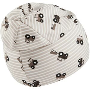 Sterntaler Beanie Ringel Traktoren grau