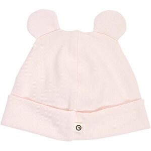 Müsli Mütze mit Ohren Rippqualität rosa 56/62