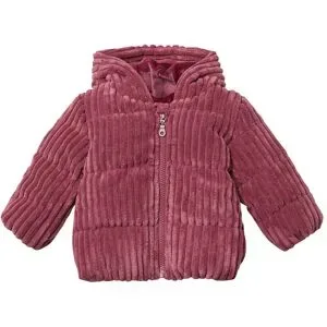 Cord-Steppjacke mit Kapuze Plüschfutter