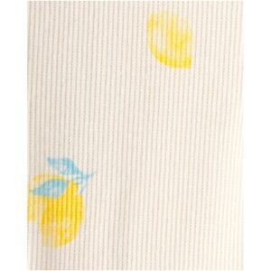 Carter's Leggings Zitrone Rippqualität natur